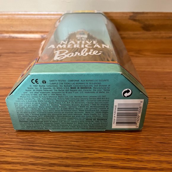 Native American Barbie 4th Edition Collector Edition - Picture 8 of 8